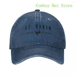 Casquettes de baseball Casquette de baseball St Barts Trucker Bobble Hat Chapeaux pour femmes et hommes