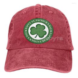 Ball Caps St. Patrick's Day Hat Shamrock Baseball Cap Verstelbare Trucker Hoeden Groen Lucky St Patrick Decor Voor Mannen Vrouwen
