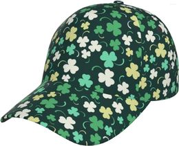 Bal Caps St. Patrick's Day Womens Baseball Cap Leuke Shamrock Hoed Zomer Zonneklep Hoeden Verstelbaar Voor Vrouwen Mannen