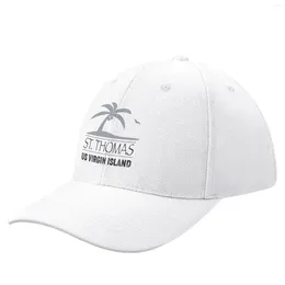 Casquettes ST.Casquette de Baseball des îles vierges américaines, chapeau de plage pour femmes et hommes, 2024
