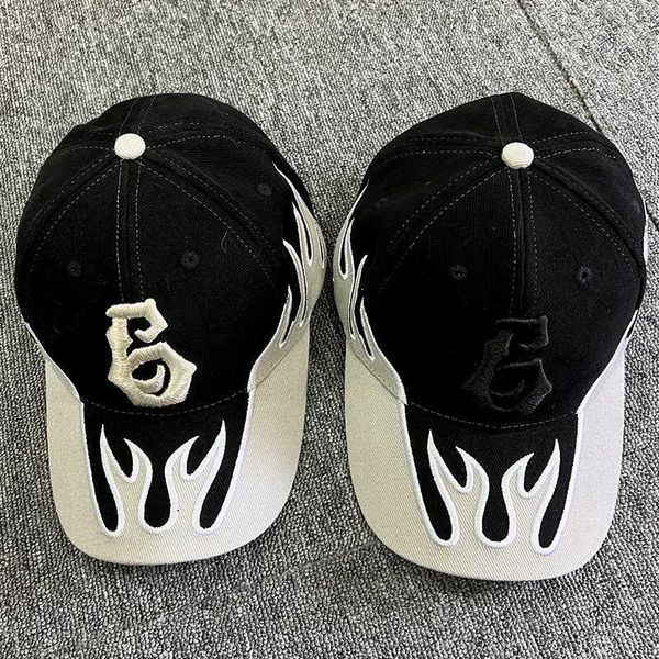 Ball Caps Star avec Hip Hop Hat Best-Seller High Street Fashion Flame Cap Baseball Cap