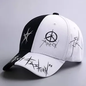 Ball Caps Star x Print Snapback Cap ajusté Breatte Sun Protection Baseball pour femmes hommes Summer Travel Sports Randonnée Papa Hat