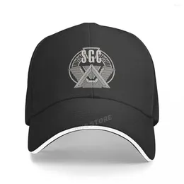 Ball Caps Stargate Command Baseball Cap Hat Casquette Sun Black Boys Sport Spring Bonnet Czapka Zomer Gedrukte effen kleur
