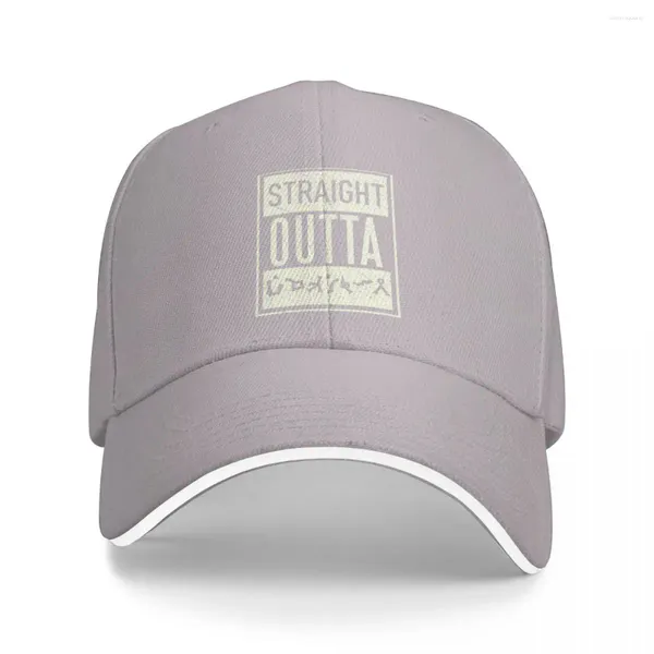 Gorras de bola Straight Outta Earth Código de marcación Stargate Gorra de béisbol Cosplay Sombreros de camionero Sombrero de hombre Sombrero de lujo para mujer