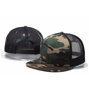 Casquettes de baseball Styles Blank Mesh Camo Casquettes de baseball Noir Hip Hop Chapeaux Hommes Casquettes Bboy Gorras Bones Solid Hat 230706