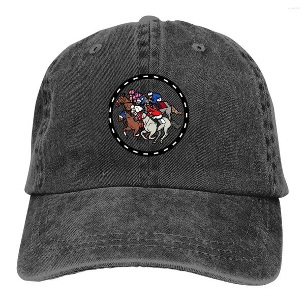 Ball Caps Summer Cap Sun Visor Raceging Classic Hip Hop Hit Hit Horse Sports Cowboy Cowboy Paped Hats