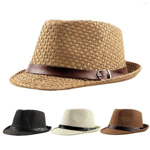 Bal Caps Zomer Hoed Heren Brede Rand Stro Vrouwen Jazz Mannen Fedora Voor Man Vrouw Ademend Panama Zon Groothandel Chapeu Femin