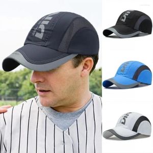 Casquettes de baseball d'été à séchage rapide, chapeau de sport, mode hommes et femmes, casquette de randonnée en plein air, Protection contre les UV, maille fine et respirante