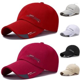 Ball Caps Summer Sports Cap Mens Hat For Fish Outdoor Fashion Line Baseball Visor Long Brim Shade Snapback Sun Bone Gorras