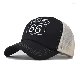 Ball Caps Summer Sun Shade Trucker Camiker Black Beige Letter Broidery Mesh Hat For Women Men Snapback Baseball Cap Casquette Homme 2024