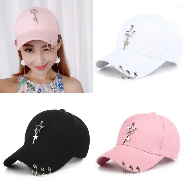 Ball Caps Sun Protection Baseball Cap Show Face Small Adjustable Adjustable Advited Star Star Fon Ring Pepted for Women Men