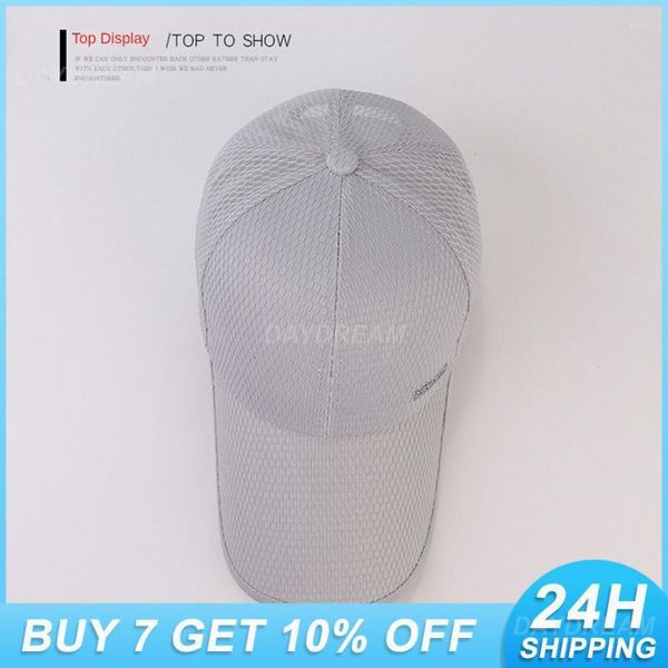 Ball Caps Sunhat Fine Fonctionnaire acrylique Unisexe Sunshade Hat Baseball Fashion Aspect Big Eaves Summer Thin Dome