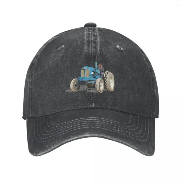 Gorras de béisbol Super Major (modelo de exportación) The Last Fordson Tractor Cowboy Hat Cute Man Cap Mujer