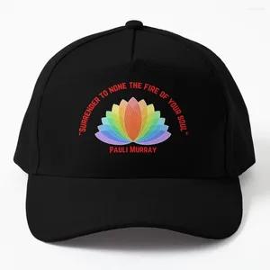 Kogelcaps geven zich over aan niets het vuur van je ziel met Lotus Flower Baseball Cap Trucker Hat Beach Bag Women Fashion Men's