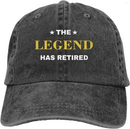 Ball Caps Suwey fait cadeau pour la retraite à la retraite à la retraite en tissu de denim de baseball chapeau de baseball réglable jeans en sergé lavé capuchon