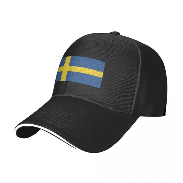 Gorras De Pelo Bandera De Suecia Amante Regalo Camiseta Clásica Gorra De Béisbol Excursión A La Playa Moda Gorro Con Pompón Sombreros Divertidos Para Hombres Mujeres