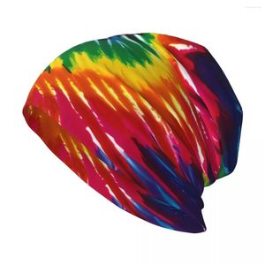 Casquettes de balle Swirl Tie Dye Mosaïque Vent Sports Cyclisme Mode Collocation Forme de chapeau tricoté qui montre la personnalité