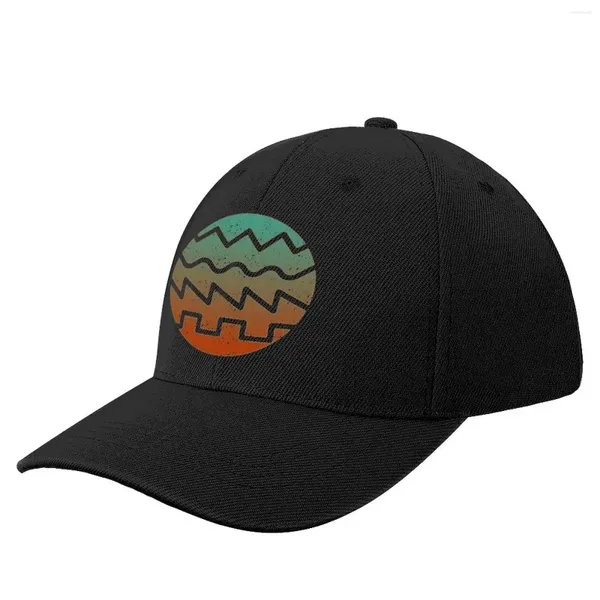 Capas de bolas Synthesizer Fan Wave Forma de béisbol Sombreros de té Hat Mujeres para hombres