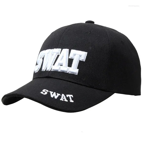 Casquettes de balle Casquette tactique Hommes Baseball Marque SWAT Chapeau Snapback Coton Réglable Gorras Planas Homme Os Masculino