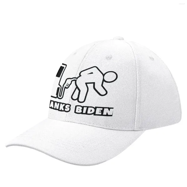 Casquettes de balle Merci Biden Gas Bent Over Pump Casquette de baseball Capuchon Snap Back Hat Beach Femmes Hommes