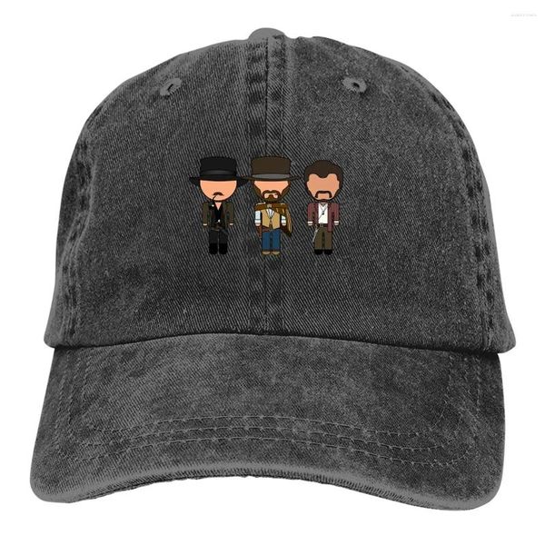 Ball Caps The Blocky Vector Eds Classic Baseball Cap Men Hats Chapeaux Femmes Visor Protection Snapback Good Bad and Ugly Film