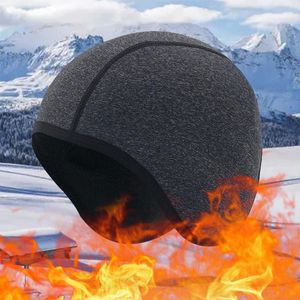 Casquettes de balle Thermique Cyclisme Équitation Sports Courir Hiver Pour Adultes Sous Escalade Hommes Et Femmes À Capuche Chaîne Tasse À Thé Chapeau Bandeau