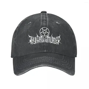 Casquettes de baseball Thy Art Is Murder Logo Casquette de baseball Tenues Classique Délavé Vintage Deathcore Band Papa Chapeau Unisexe Style Extérieur Été