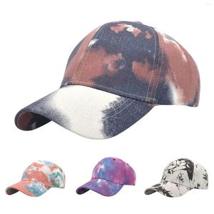 Casquettes de baseball Tie Dye Casquette de baseball Tendance de la mode pour hommes et femmes Canard Printemps Eté Laine Hommes Oreille Boue Poules