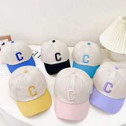 Gorras de bola Sombrero de béisbol para niña pequeña Protección solar ajustable para niños