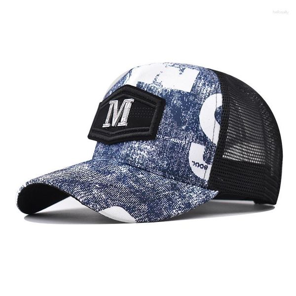 Gorras de béisbol, pegatinas de tendencia, gorra de béisbol con grafiti, gorra de camionero Retro de moda, Snapback de malla transpirable, Gorras parasol para Hombre