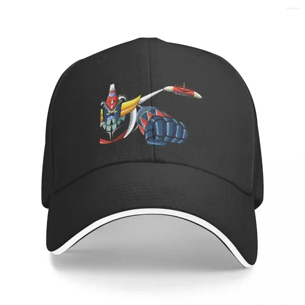 Ball Caps UFO Robot Goldrake Grendizer Baseball Cap Men Hats Femme Visor Visor extérieur Snapback