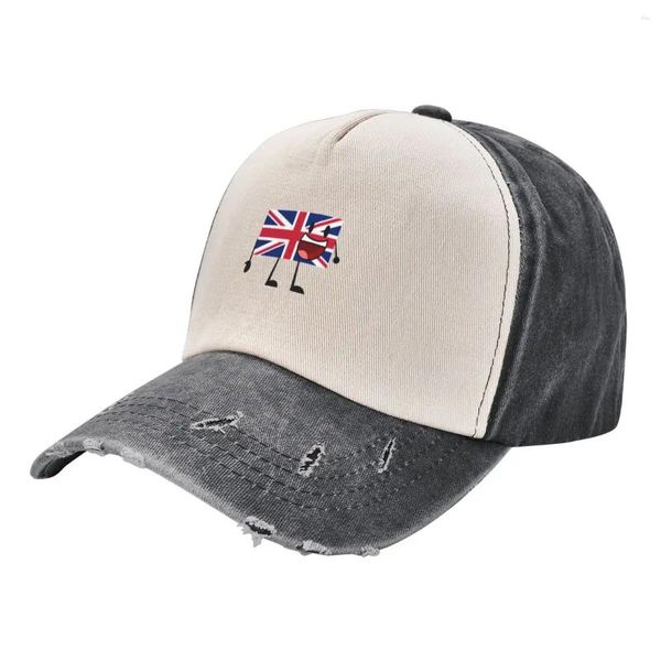 Bola de bolas Union Jack Baseball Cap Mountaineing Mujeres personalizadas Moda de moda