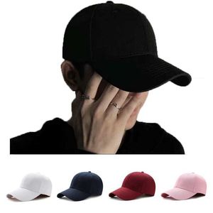 Ball Caps Unisexe Black Cassette Solid Baseball Hat Mens Cotton Casual Snapbcak Outdoor Dad Taille Réglable Q240429