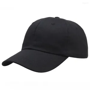 Kogelcaps unisex cap casual vlakte acryl honkbal verstelbare snapback hoeden voor vrouwen mannen hiphop street papa hoed groothandel