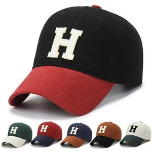 Bola de bolas Unisex Fashion Sport Baseball CS Four Seasons Double Cololock Borded Sathade Sunshade Hip Hop Hats for Men Women J240506