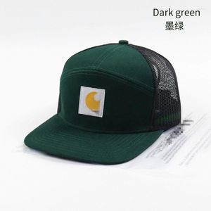 Ball Caps Unisex Hip Hop Mesh Cap Effen Snapback Hoed Volwassen Honkbal Mannen Vrouwen Outdoor Vrije tijd Plat