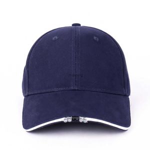 Ball Caps Unisex Led Baseball Cap Verstelbare Baseball Hoed Koplamp Zaklamp Voor Jagen Vissen Kamperen Wandelen Joggings YQ231201