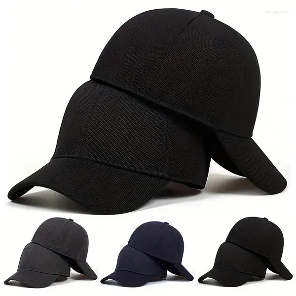 Capes à billes Unisexe Plaque d'éclairage arrière Scellant tissu tissé Baseball Spring and Automne Extérieur chapeaux décontracté réglables Chapeau solaire