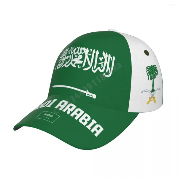 Ball Caps Unisexe Saudi Arabie Flag cool arabe adulte Baseball CAP PATRIOTIQUE POUR LES FANS SOCCER MEN FEMMES