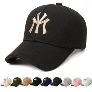 Casquettes de balle unisexe casquette à bretelles chapeau de camionneur baseball brodé réglable papa sport classique chapeaux en coton