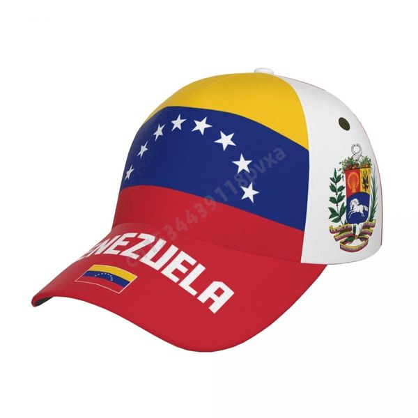 Gorras de béisbol Unisex Venezuela bandera venezolana gorra de béisbol para adultos sombrero patriótico para aficionados al fútbol de béisbol hombres mujeres 230630