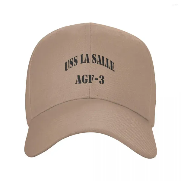 Gorras de béisbol USS LA SALLE (AGF-3) TIENDA DEL BARCO Gorra de béisbol Sombreros de camionero Sombrero para el sol Drop Boy Sombrero para niños Mujeres