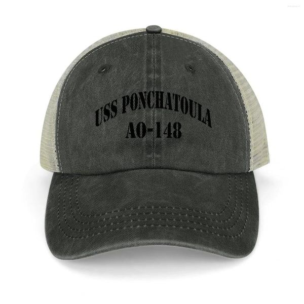 Bola de bolas USS Ponchatoula (AO-148) Tienda del barco Visor Termal Termal Western Women's Beach Outlet 2024 Hombres
