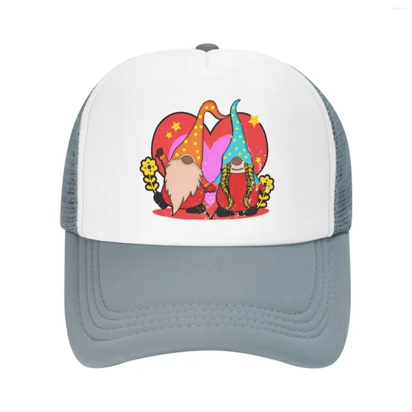 Gorras de bola Día de San Valentín Gorra de béisbol para hombres Mujeres Malla Ajustable Sombreros casuales Novia Citas Cantar Amor Encaje Ines End Ace