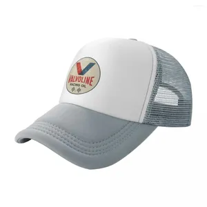 Ball Caps Valvoline Racing Sign Baseball Cap in Hat Trucker Ladies Men's