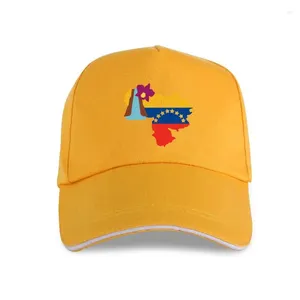 Casquettes de baseball Drapeau national du Venezuela Casquette de baseball Hommes Mode Casual Design Impression Coton Carte drôle