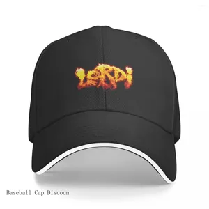 Gorras de bola Muy fresco Lordi Fire Auténtico Diseño Cap Béisbol Streetwear Moda Mujer Playa Visera Hombres