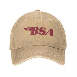 Ball Caps Vintage Rode BSA Unisex Stijl Honkbal Motorfietsen Verontruste Denim Hoeden Cap Outdoor Zomer Snapback