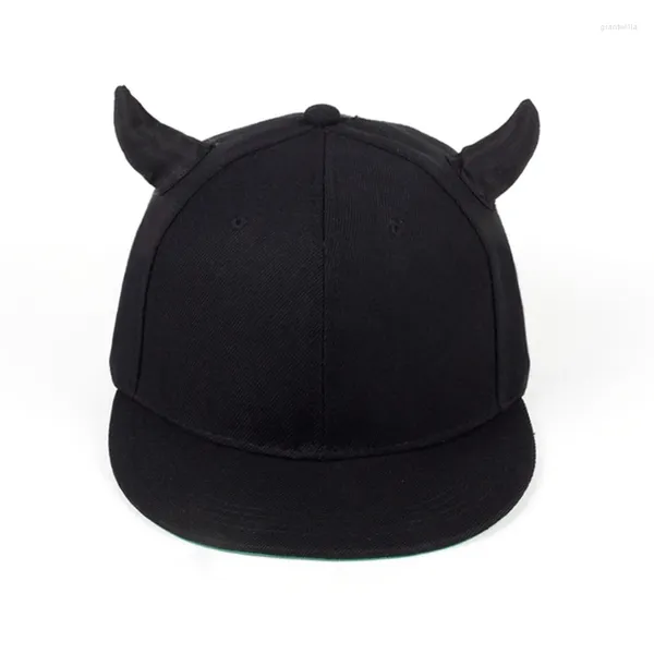 Casquettes de baseball Vintage Trucker Hat Nouveauté Punk Horn Casquette de baseball pour l'entraînement