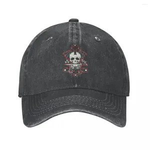 Casquettes de balle Vintage Watain Deaths Head Baseball pour hommes femmes en détresse coton chapeaux métal musique en plein air voyage chapeau